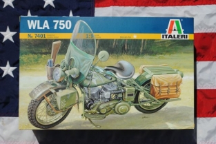 Italeri 7401 Harley-Davidson 1942 WLA 750 Flathead